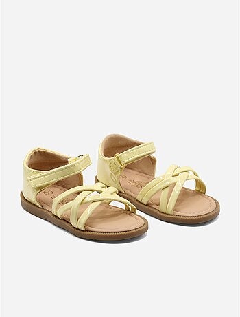 Sandalias correa cruzada