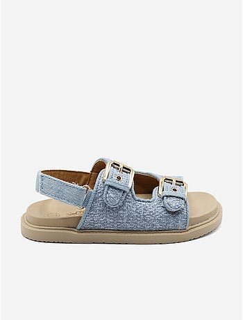 Sandalias correa cruzada