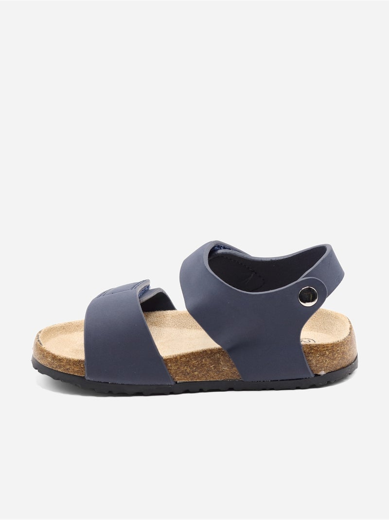 Sandalias correa cruzada Azul oscuro - Kiabi
