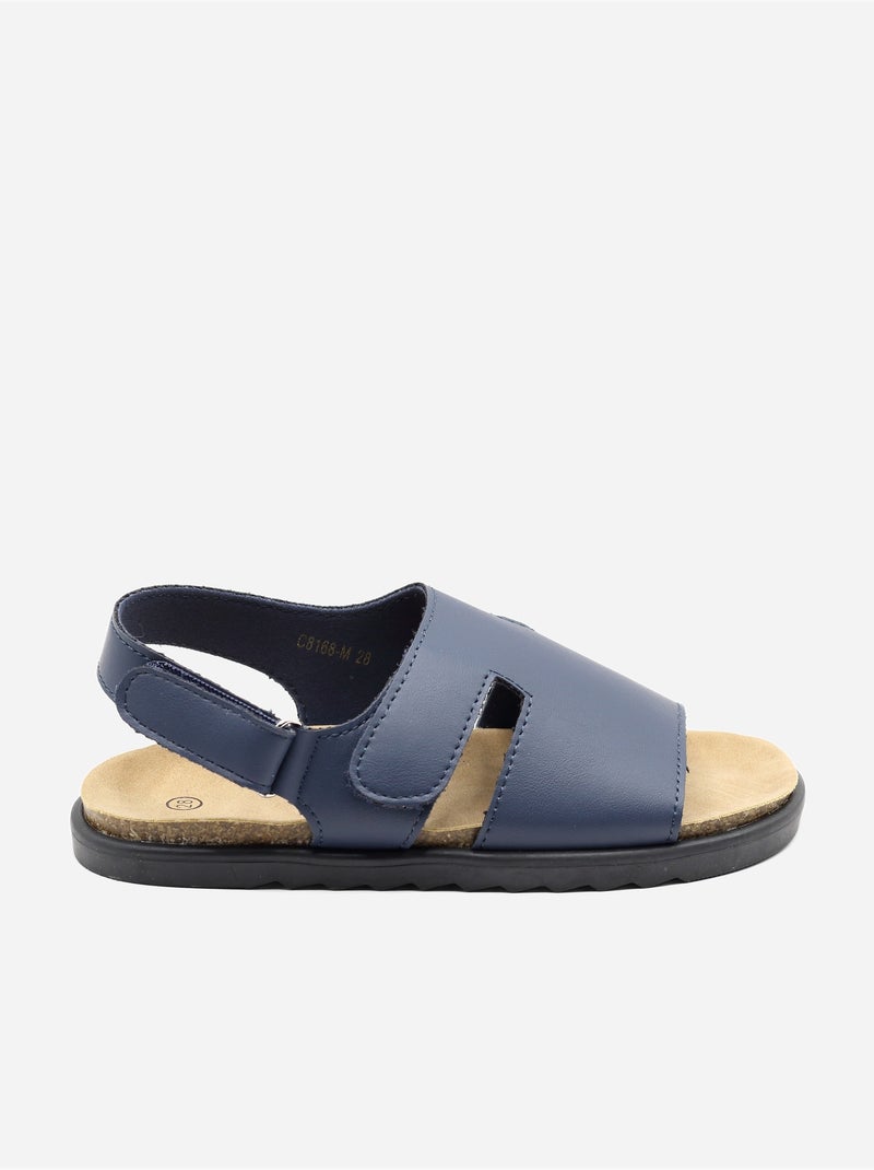 Sandalias correa cruzada Azul oscuro - Kiabi
