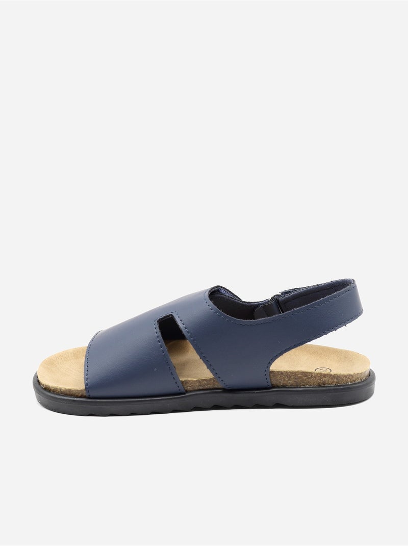 Sandalias correa cruzada Azul oscuro - Kiabi