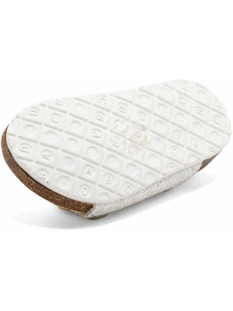 Sandalias correa cruzada Blanco - Kiabi
