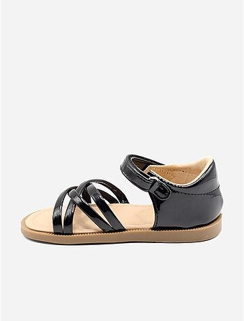 Sandalias correa cruzada