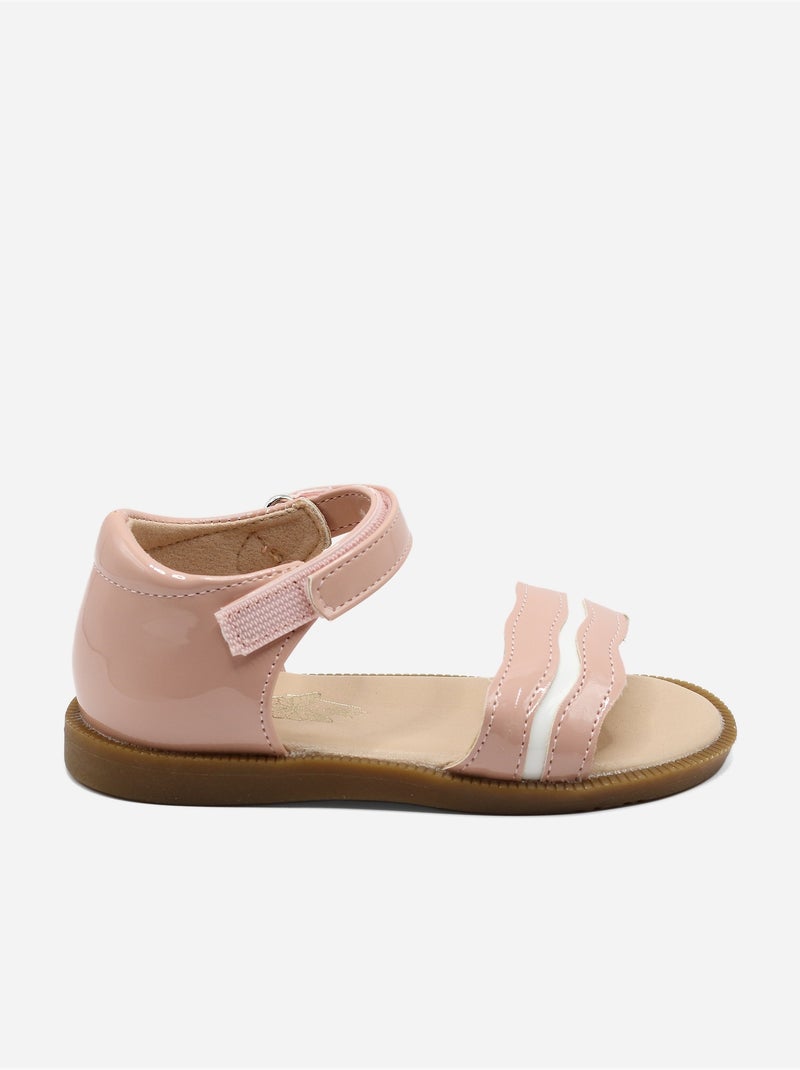 Sandalias correa cruzada Rosa - Kiabi