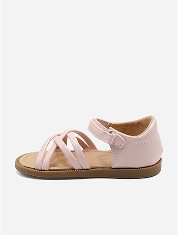 Sandalias correa cruzada