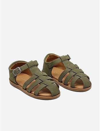 Sandalias correa cruzada