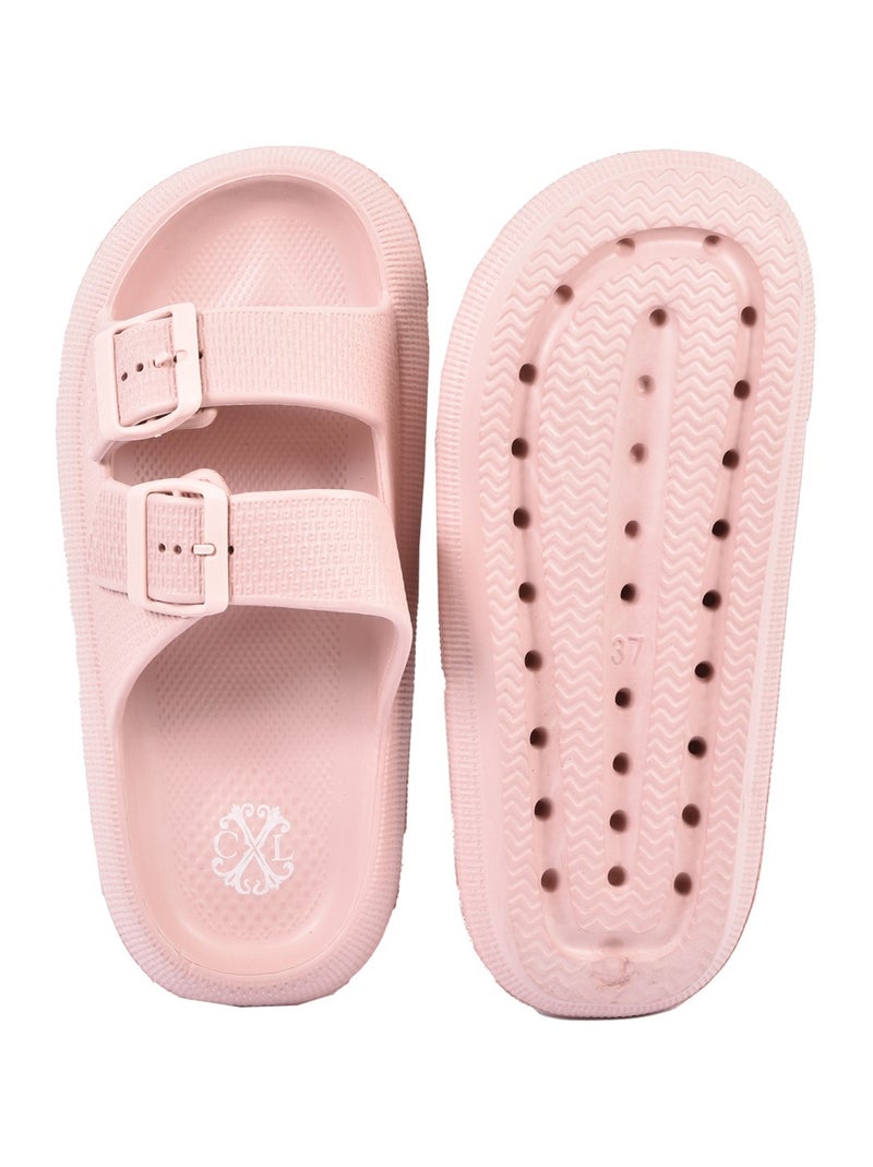 Sandalias CXL BY LACROIX EVA Hebilla Rosa - Kiabi