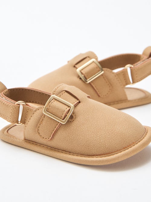 Sandalias de ante liso - Kiabi