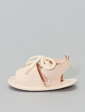 Sandalias de antelina - Kiabi