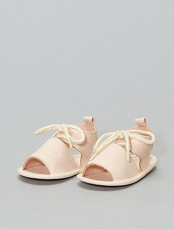 Sandalias de antelina - Kiabi