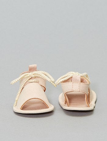 Sandalias de antelina - Kiabi