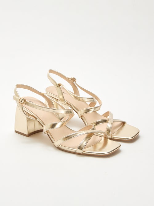 Sandalias de ceremonia con tacón - Kiabi