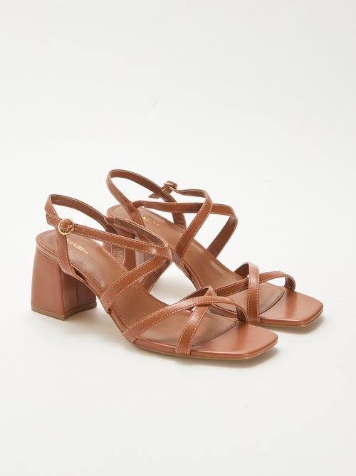 Sandalias de ceremonia con tacón - Kiabi