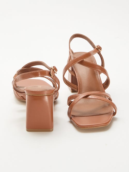 Sandalias de ceremonia con tacón - Kiabi