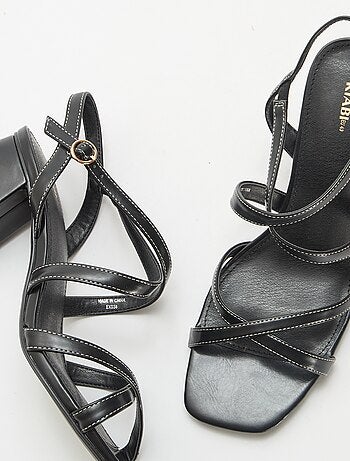 Sandalias de ceremonia con tacón