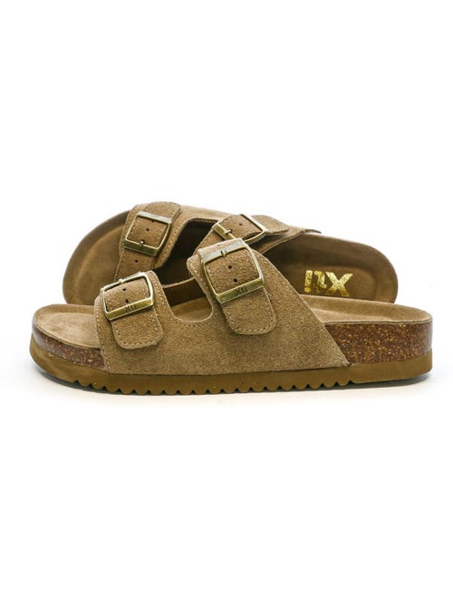 Sandalias de Cuero para Mujer - Kiabi Sandalias de Cuero para Mujer - Kiabi