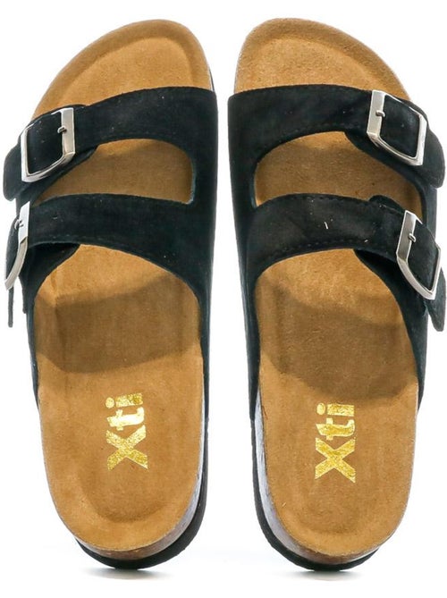 Sandalias de Cuero para Mujer - Kiabi Sandalias de Cuero para Mujer - Kiabi