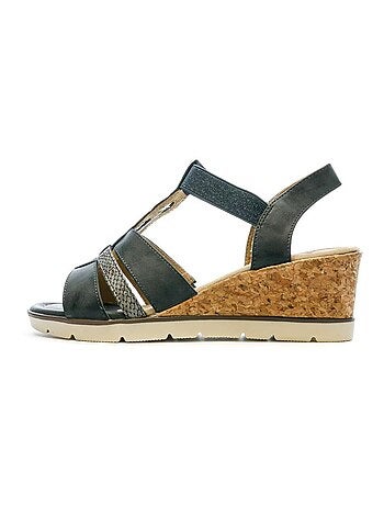 Sandalias de cuña para mujer relife