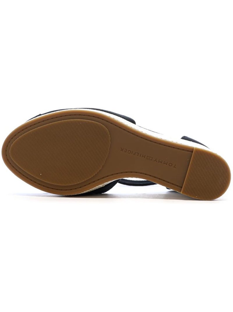 Sandalias de cuña para mujer Tommy Hilfiger Negro - Kiabi