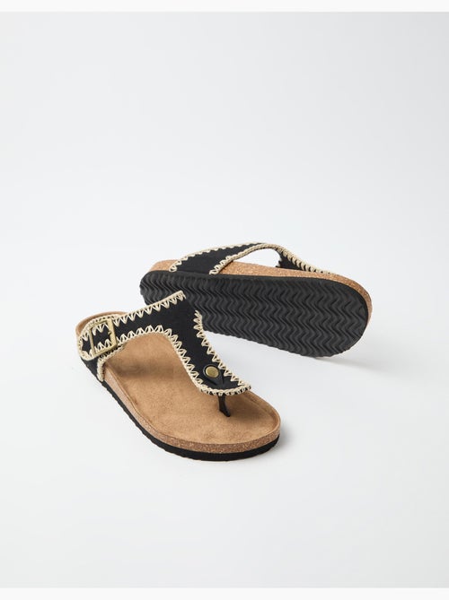 Sandalias de ganchillo, MO Fashion - Kiabi Sandalias de ganchillo, MO Fashion - Kiabi