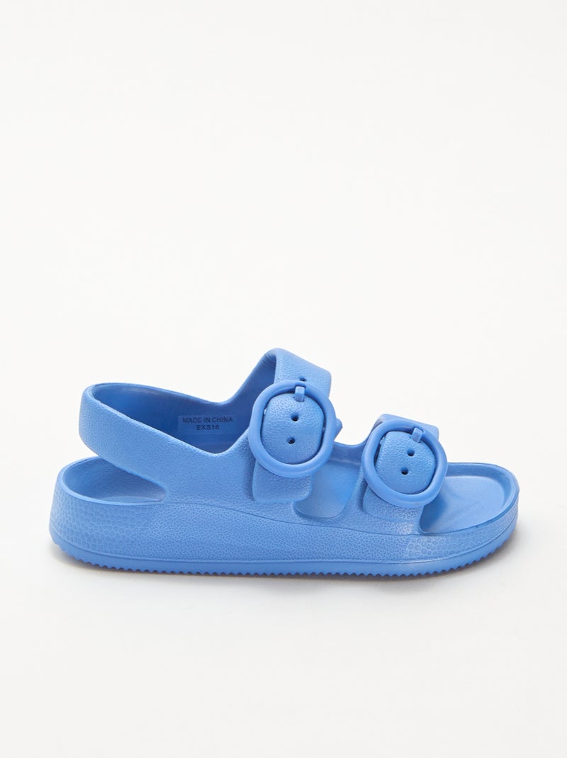 Sandalias de goma Azul - Kiabi