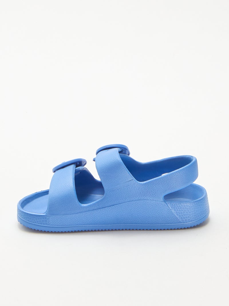 Sandalias de goma Azul - Kiabi