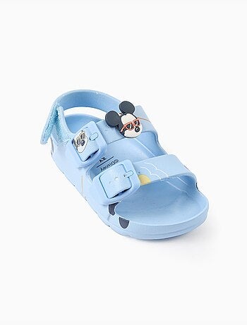 Sandalias de goma con hebilla con Mickey