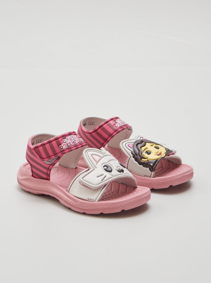 Sandalias de goma 'La casa de muñecas de Gabby' ROSA - Kiabi