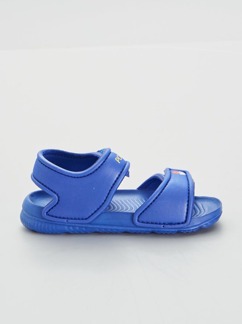 Sandalias de goma 'Pokemon' azul - Kiabi