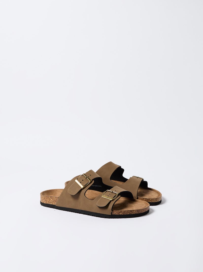 Sandalias de hebilla, MO Fashion Marrón - Kiabi