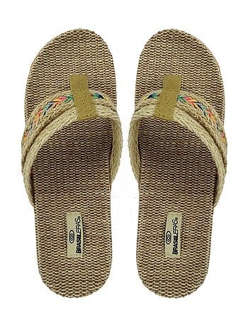 Sandalias de mujer Brasileras con suela de goma