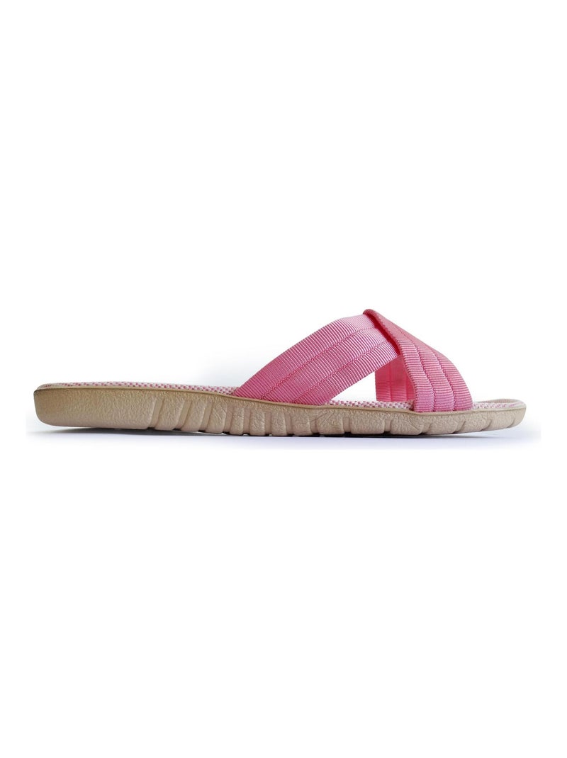 Sandalias de mujer Brasileras con suela de goma Rosa - Kiabi