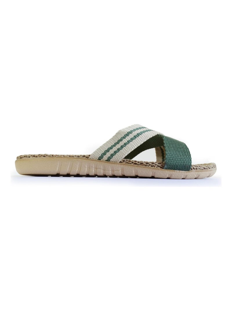 Sandalias de mujer Brasileras con suela de goma Verde - Kiabi