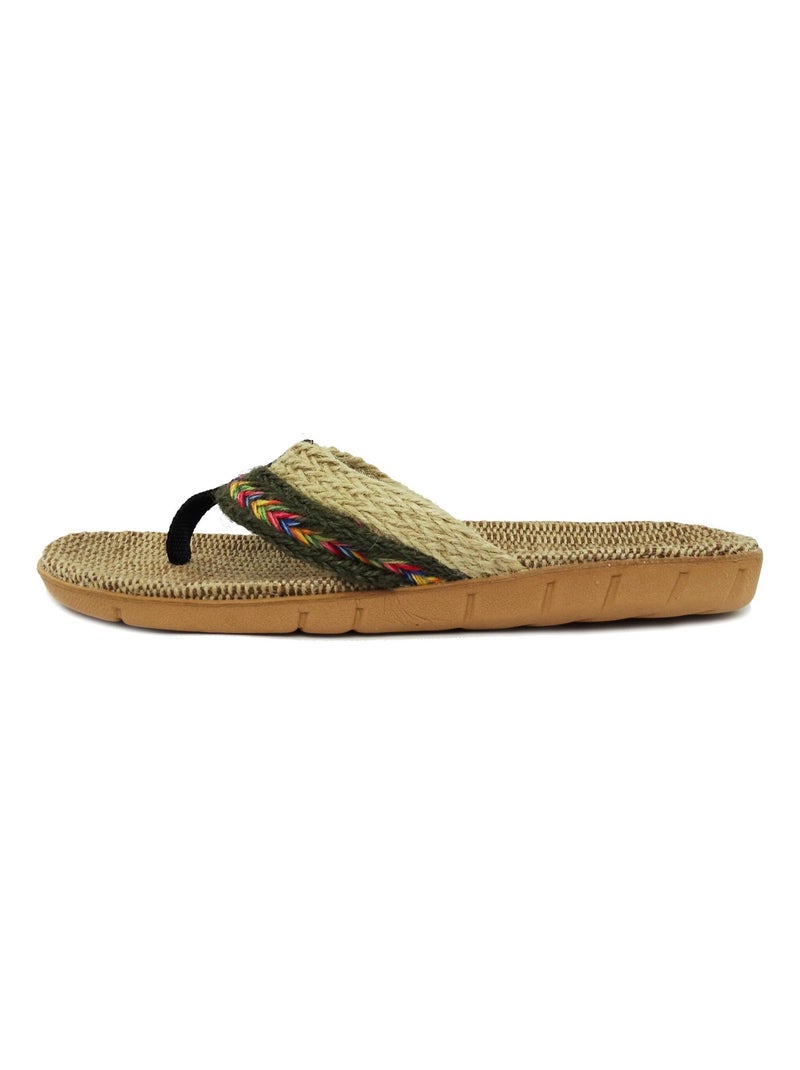 Sandalias de mujer Brasileras con suela de goma Verde - Kiabi