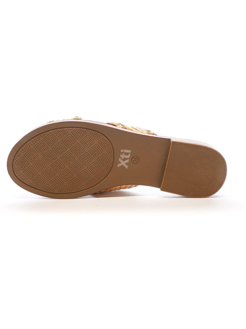 Sandalias de Mujer Color Marrón capuchino - Kiabi