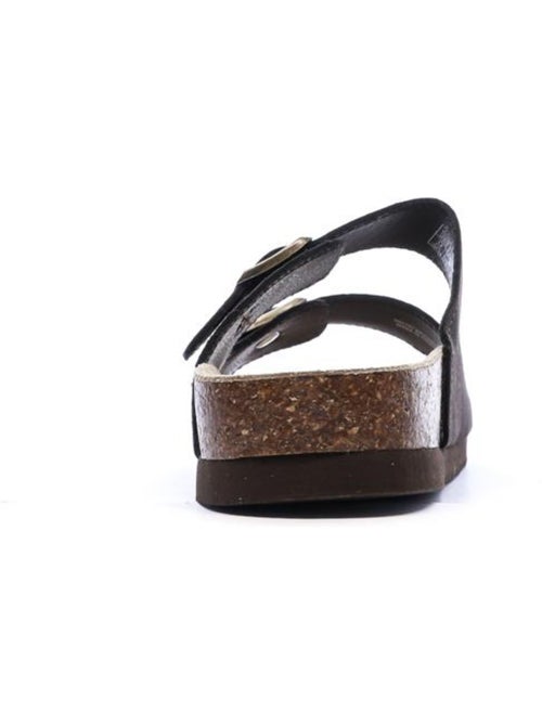 Sandalias de mujer de piel - Kiabi