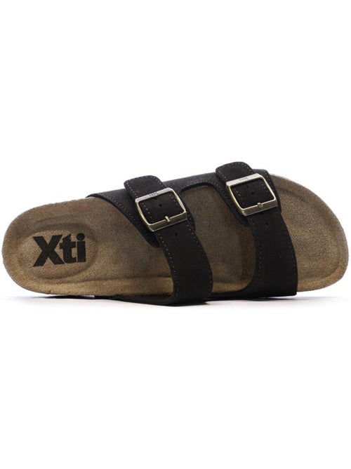 Sandalias de mujer de piel - Kiabi