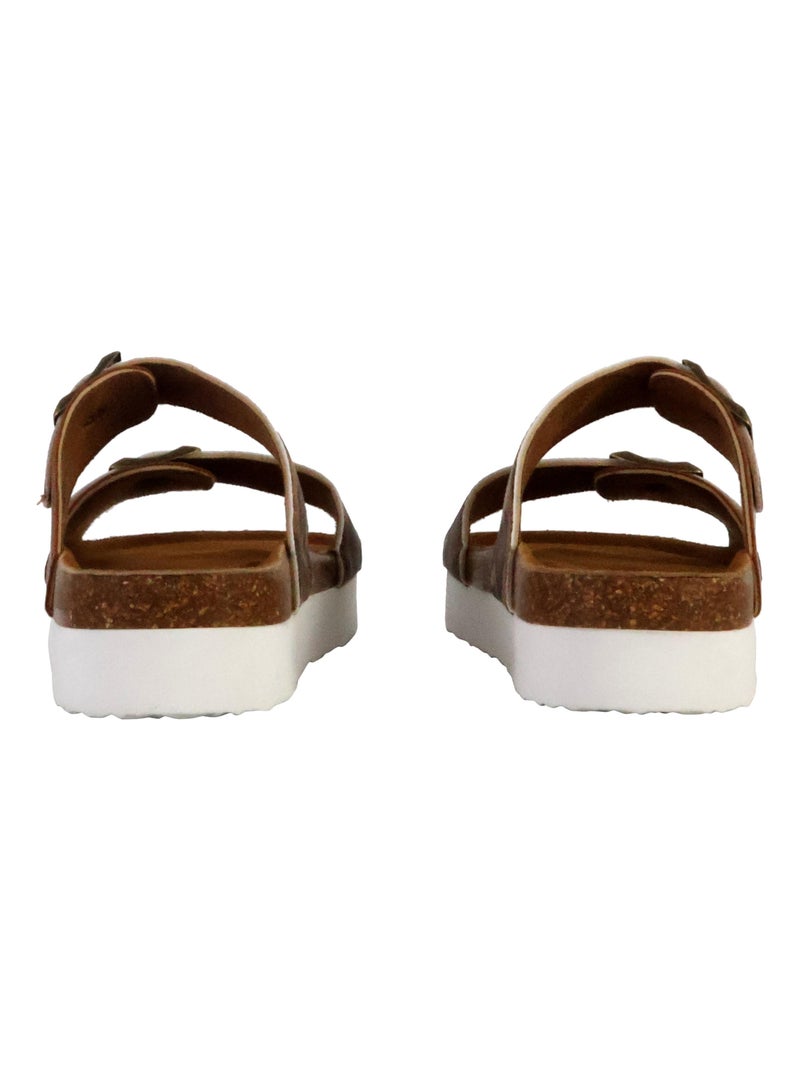 Sandalias de mujer kaporal Marrón - Kiabi