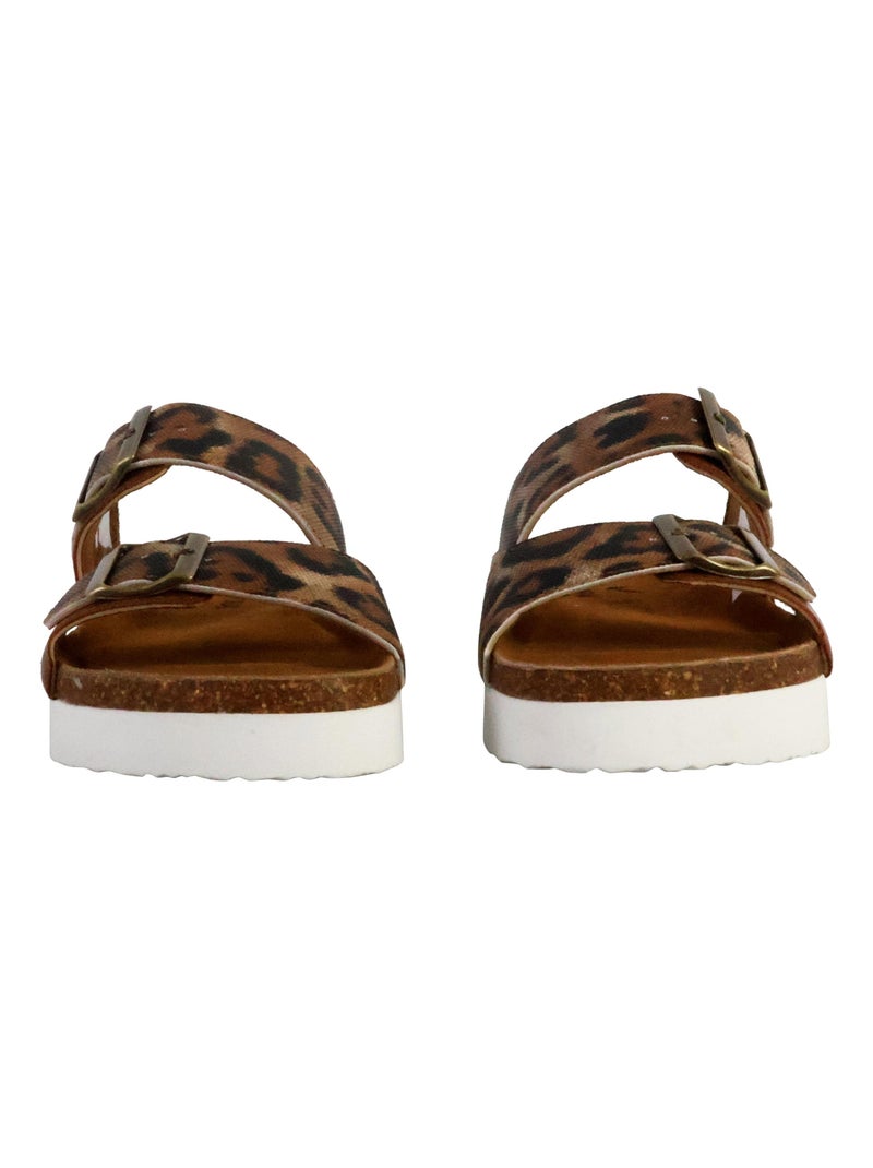 Sandalias de mujer kaporal Marrón - Kiabi