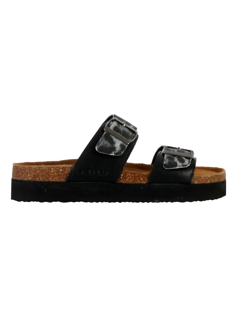 Sandalias de mujer kaporal Negro - Kiabi