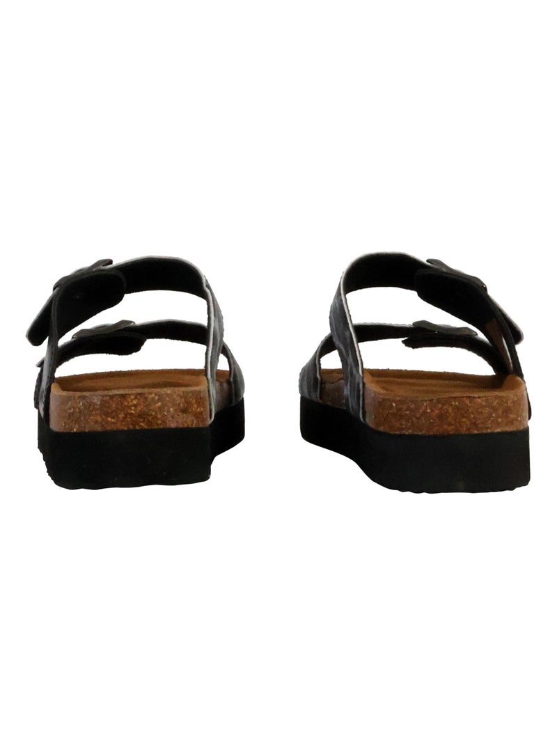 Sandalias de mujer kaporal Negro - Kiabi