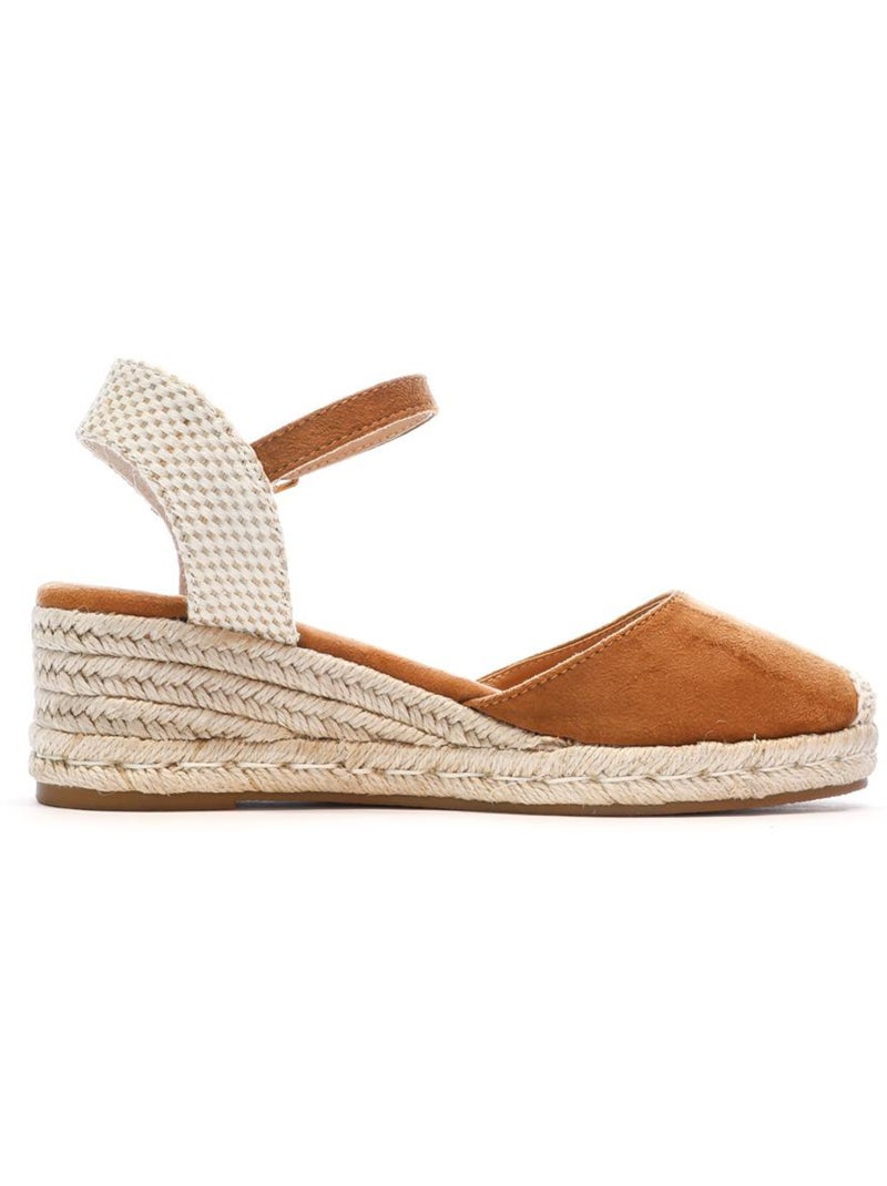Sandalias de Mujer Marrón capuchino - Kiabi