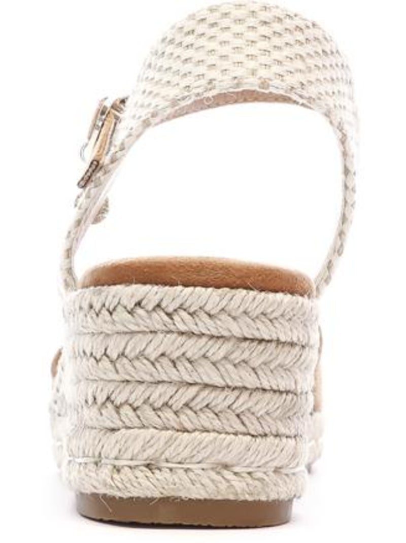 Sandalias de Mujer Marrón capuchino - Kiabi