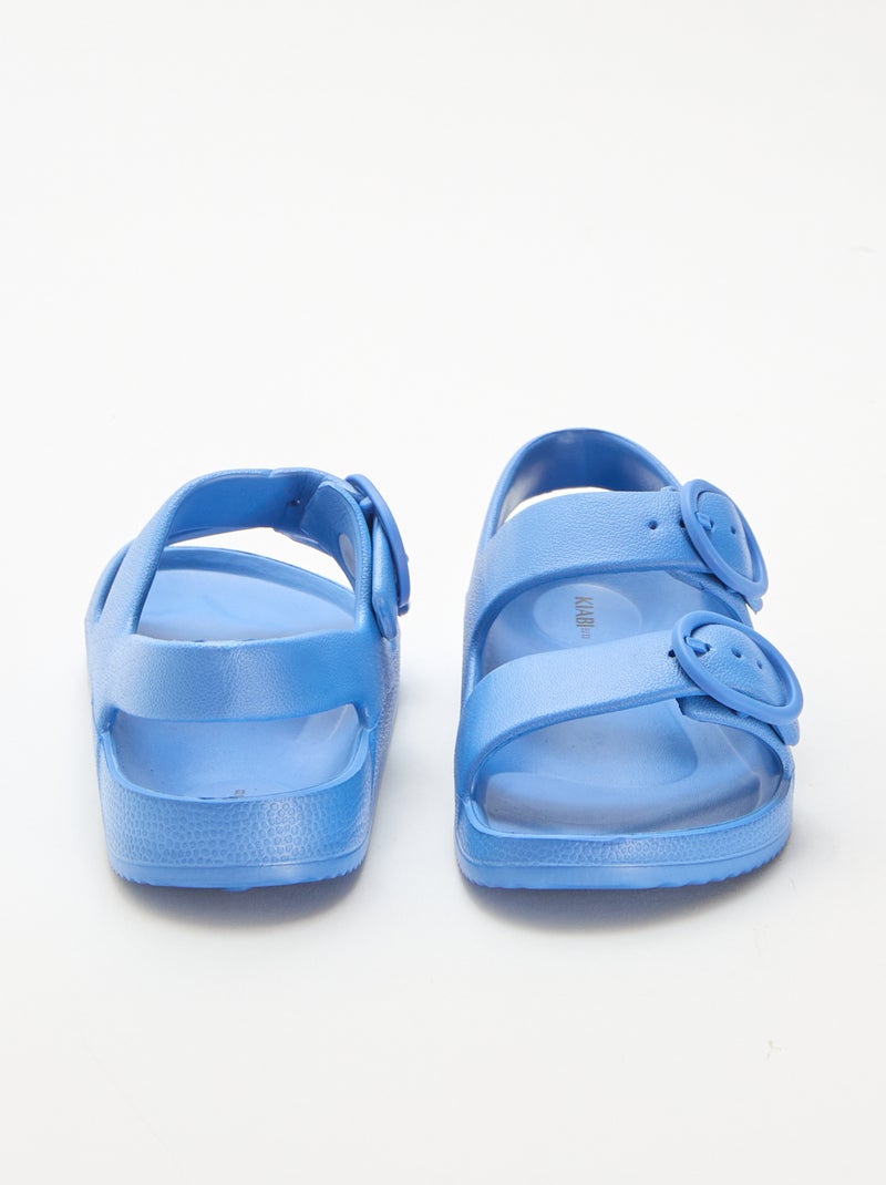 Sandalias de plástico Azul - Kiabi