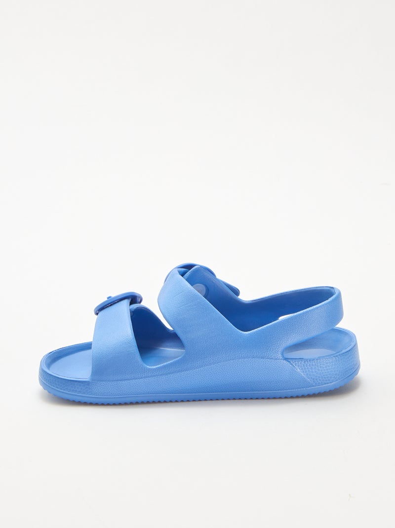 Sandalias de plástico Azul - Kiabi