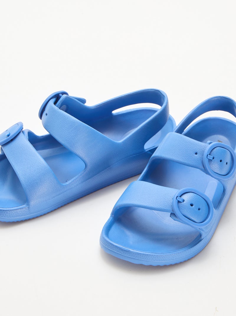 Sandalias de plástico Azul - Kiabi