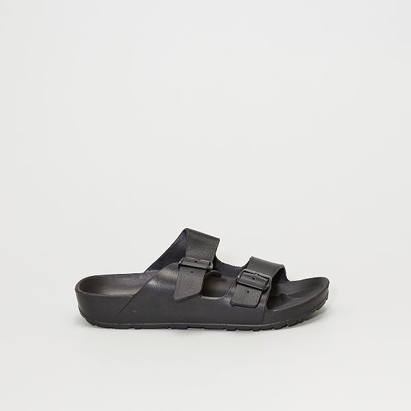 Sandalias de plástico Hombre talla S-XXL - NEGRO - Kiabi - 8,00€