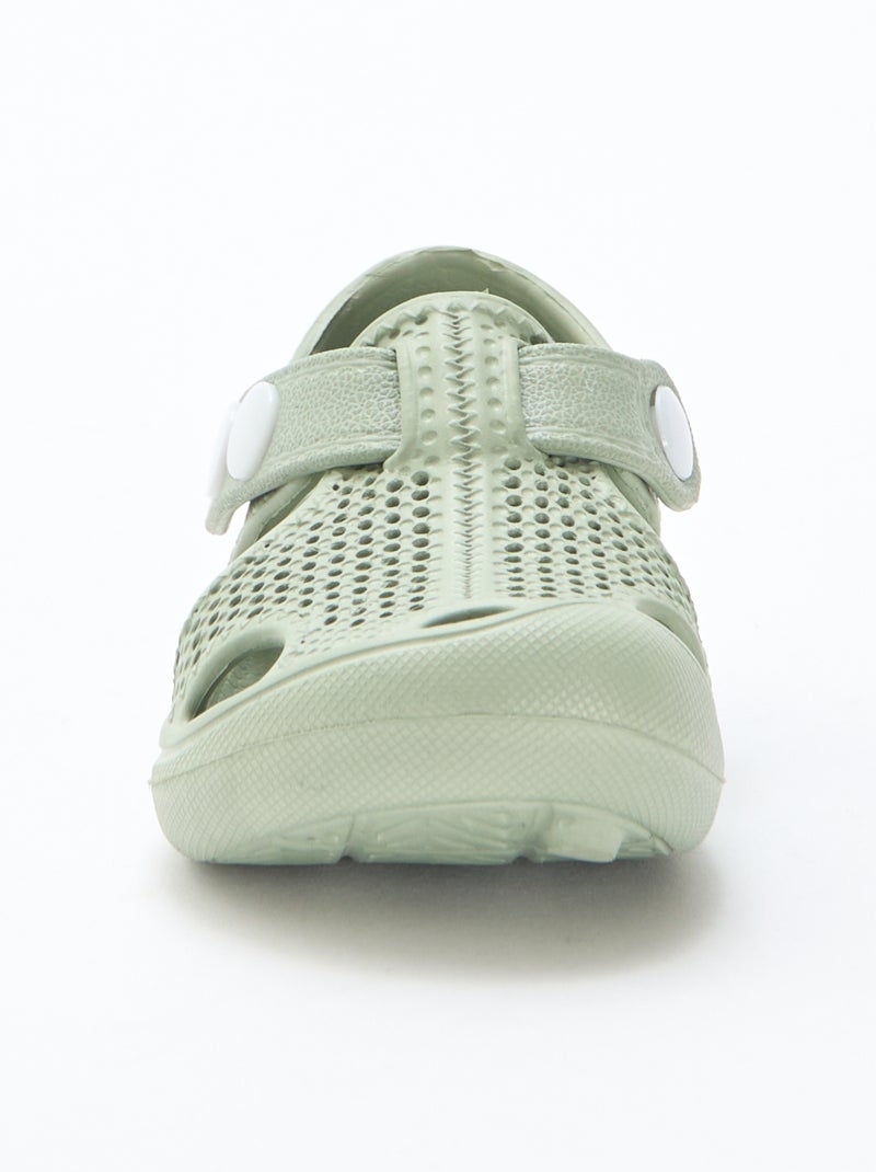 Sandalias de playa cerradas Verde - Kiabi