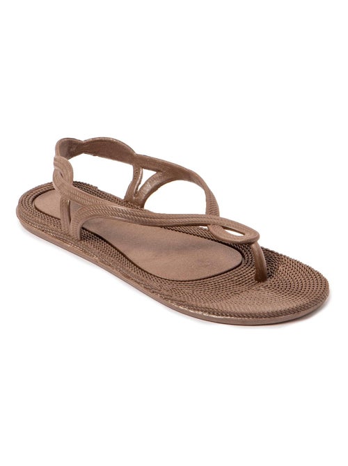 Sandalias de playa de Mujer con suela de goma - Kiabi Sandalias de playa de Mujer con suela de goma - Kiabi