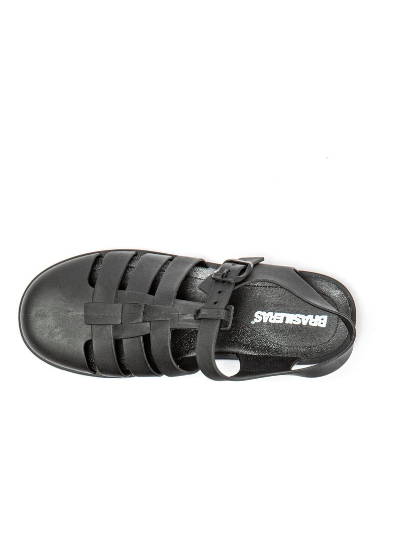 Sandalias de playa de Mujer con suela de goma Negro - Kiabi